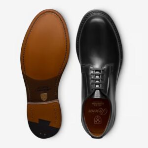 Black Rowan Reserve Plain Toe Derby Shoes