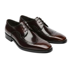 Heritage Brogue Leather Oxford Shoes