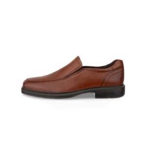 Zenvora Men’s Brown Leather Slip On Dress Shoes