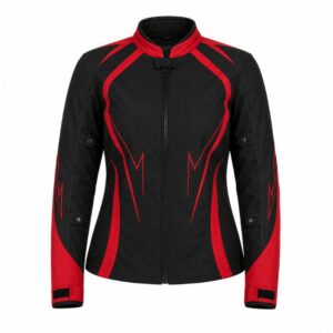 Black & Red Riding Jacket Women