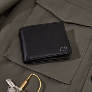 Zenvora Men’s Leather Bifold Wallet