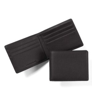 Zenvora Men’s Thin Leather Bifold Wallet